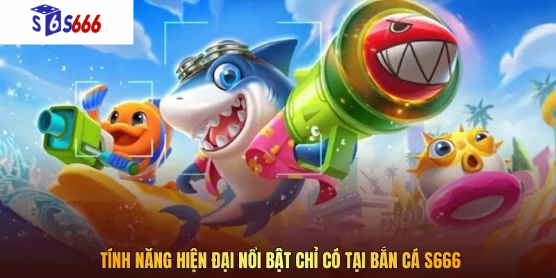 Trò chơi bắn cá được phân chia thành nhiều phòng thú vị