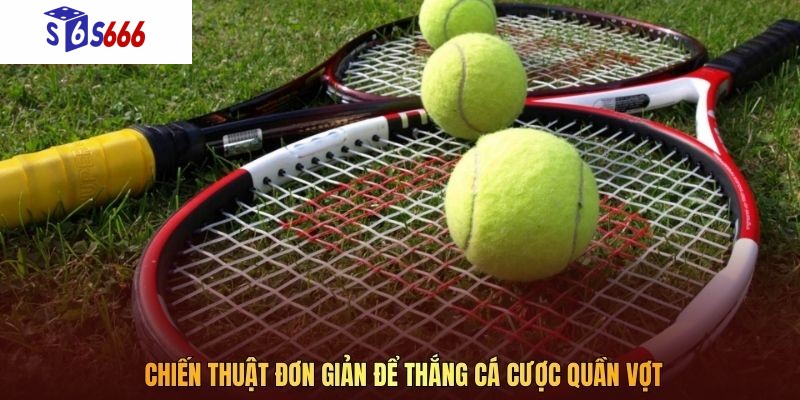 Chiến thuật đơn giản để thắng cá cược Quần Vợt